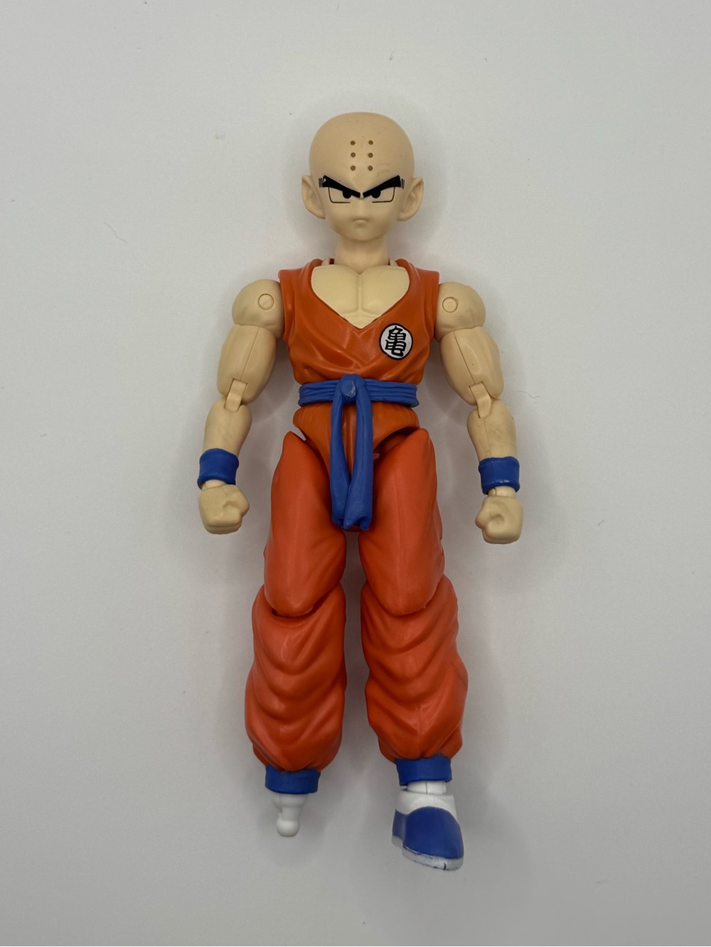Dragon Ball Super Dragon Stars Krillin Action Figure, Missing Foot Piece